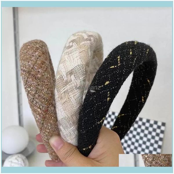 jewelry retro woolen sponge padded headbands women fashion broad-brimmed hoop autumn winter face wash hairbands hair aessories drop delivery, Silver
jewelry retro woolen sponge padded headbands women fashion broad-brimmed hoop autumn winter face wash hairbands hair aessories drop delivery, Silver