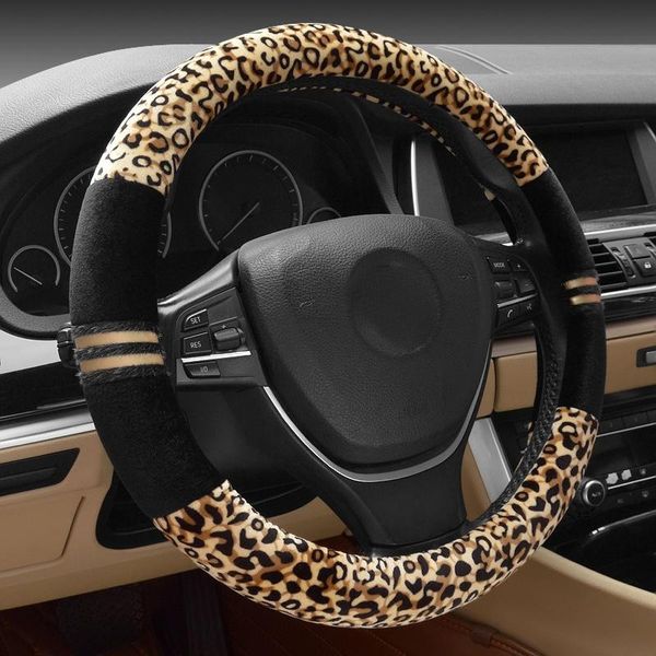 steering wheel covers car cover leopard plush warm in winter lovely accessories decoration for women
steering wheel covers car cover leopard plush warm in winter lovely accessories decoration for women
