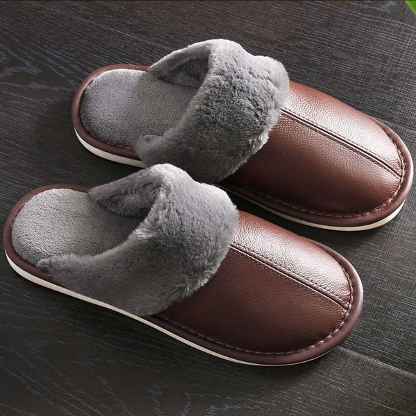 slippers winter female genuine leather warm fur short plush large size women indoor comfy home shoes jvim, Black
slippers winter female genuine leather warm fur short plush large size women indoor comfy home shoes jvim, Black