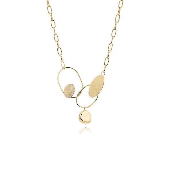 chains european and american fashion temperament female geometric golden hollow personality creative necklace jewelry, Silver
chains european and american fashion temperament female geometric golden hollow personality creative necklace jewelry, Silver