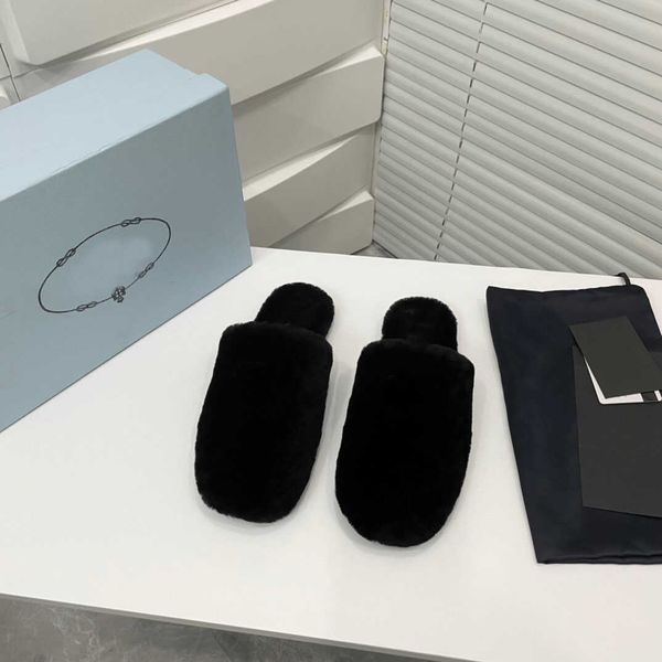 classic designer women mink fur slippers loafers early spring furry wool slipper household indoor cotton slides with box, Black
classic designer women mink fur slippers loafers early spring furry wool slipper household indoor cotton slides with box, Black