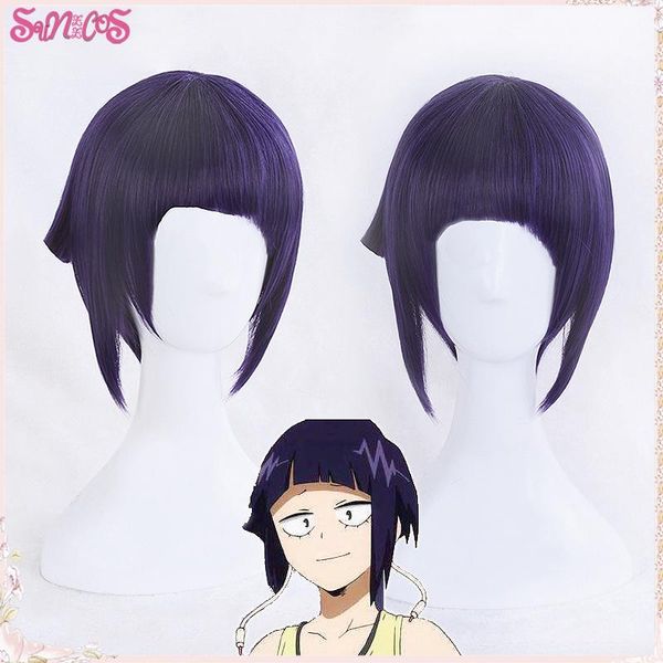 synthetic wigs my hero academia jiro kyoka cosplay anime hair short purple heat resistant halloween wig cap, Black
synthetic wigs my hero academia jiro kyoka cosplay anime hair short purple heat resistant halloween wig cap, Black