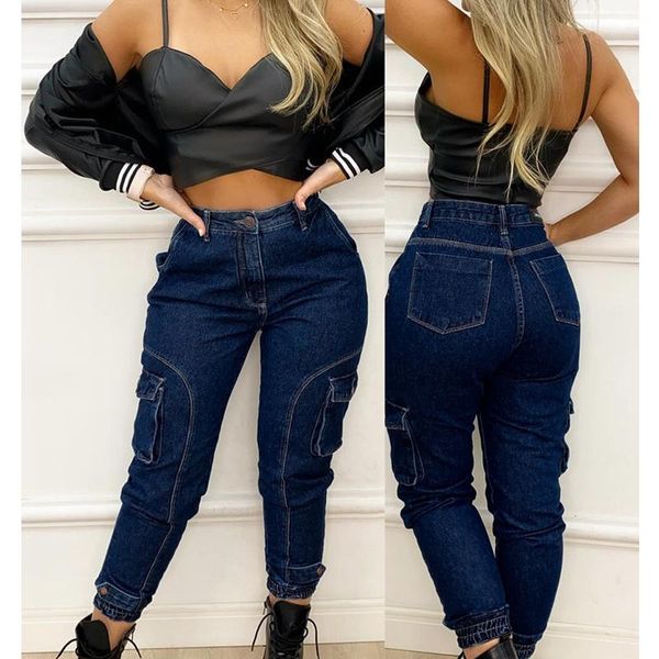 women's jeans mandylandy high waist trousers streetwear mid denim pants dark blue women skinny leisure cargo
women's jeans mandylandy high waist trousers streetwear mid denim pants dark blue women skinny leisure cargo