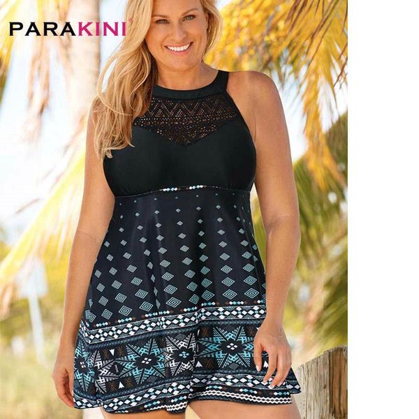 parakini tankini women plus size swimwear tribal print halter neck swimdress & panty with skirt large sizes swimsuits
parakini tankini women plus size swimwear tribal print halter neck swimdress & panty with skirt large sizes swimsuits