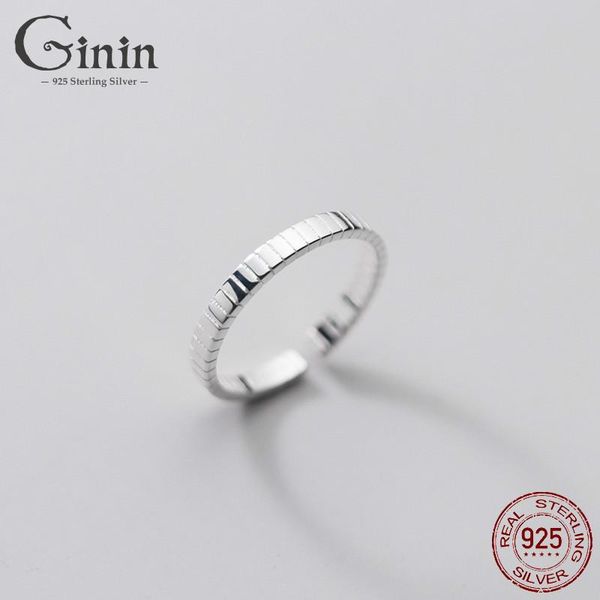 cluster rings ginin 100% real 925 sterling silver simple rectangular section geometric round for women man party engagement gift jewelry, Golden;silver
cluster rings ginin 100% real 925 sterling silver simple rectangular section geometric round for women man party engagement gift jewelry, Golden;silver
