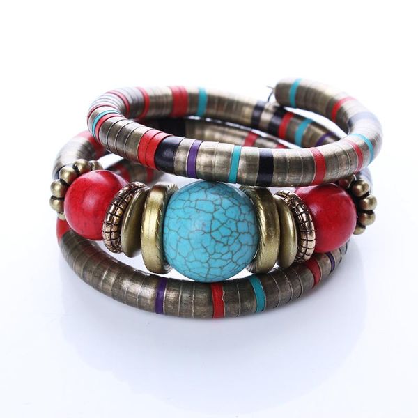 charm bracelets wg fashion bohemian ethnic style multi layered bracelet snake bone shape green stone adjustable bangles jewelry, Golden;silver
charm bracelets wg fashion bohemian ethnic style multi layered bracelet snake bone shape green stone adjustable bangles jewelry, Golden;silver