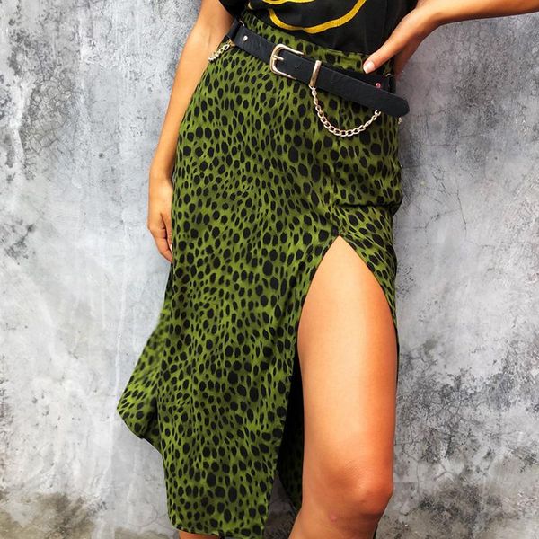 skirts women's skirt high waist divide midi leopard green print dot casual chic summer sexy, Black
skirts women's skirt high waist divide midi leopard green print dot casual chic summer sexy, Black