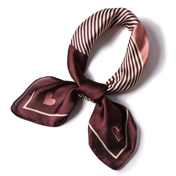 scarves 2021 women scarf small size summer silk square soft striped print bandana handkerchief neck hijabs, Blue;gray
scarves 2021 women scarf small size summer silk square soft striped print bandana handkerchief neck hijabs, Blue;gray