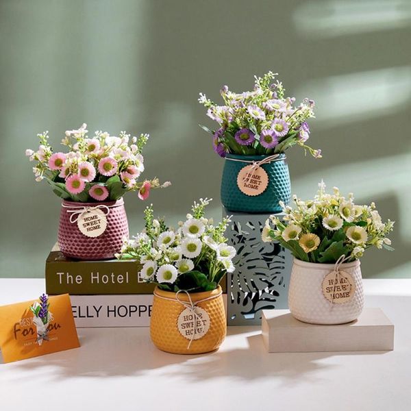 decorative flowers & wreaths artificial flower potted decoration ornaments blue pot cute chrysanthemum garden wedding home party desktop
decorative flowers & wreaths artificial flower potted decoration ornaments blue pot cute chrysanthemum garden wedding home party desktop