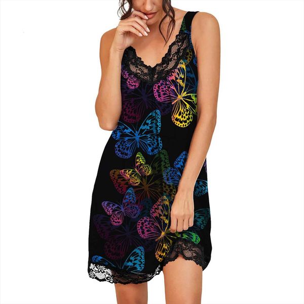 deep v sleeveless lace women sleepwear lingerie print nighties wear casual homewear nightdress bathrobe femme nightgown, Black;red
deep v sleeveless lace women sleepwear lingerie print nighties wear casual homewear nightdress bathrobe femme nightgown, Black;red