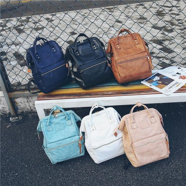 outdoor bags backpack female 2021 korean version pu leather travel portable retro student multifunctional school bag
outdoor bags backpack female 2021 korean version pu leather travel portable retro student multifunctional school bag