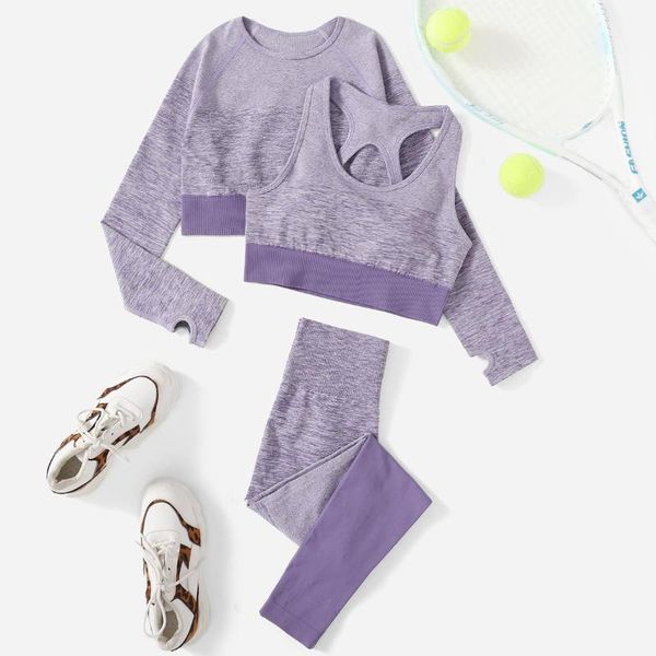 yoga outfit 3 pcs seamless set women fitness clothing sportswear woman gym leggings high waist padded sports bra suits
yoga outfit 3 pcs seamless set women fitness clothing sportswear woman gym leggings high waist padded sports bra suits