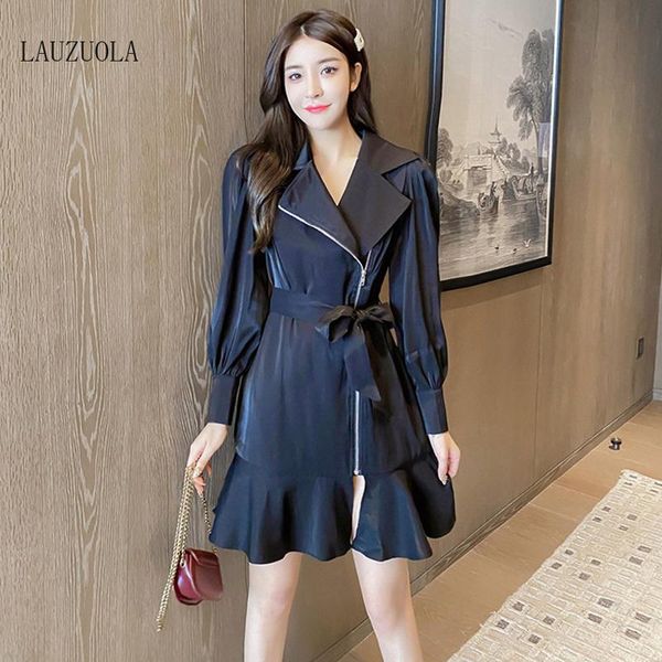 puff sleeve zipper trench coat for women long windbreaker autumn winter 2021 fashion turn-down collar with ruffles skirts black, Tan;black
puff sleeve zipper trench coat for women long windbreaker autumn winter 2021 fashion turn-down collar with ruffles skirts black, Tan;black