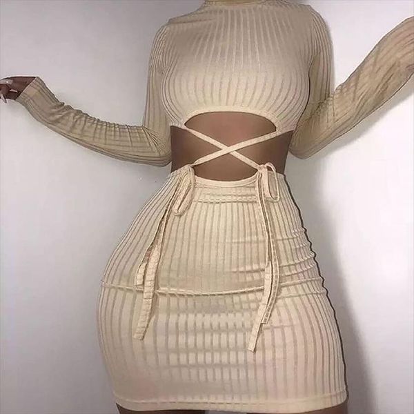 nbsp bandage hollow out women dresses bodycon knitted long sleeve turtleneck lace up clubwear party elegant mini, Black;gray
nbsp bandage hollow out women dresses bodycon knitted long sleeve turtleneck lace up clubwear party elegant mini, Black;gray