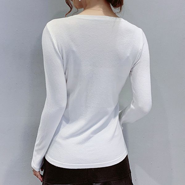 2021 new fall winter korean style knitted thin sweater chic solid v-neck button ropa mujer bottoming shirt all match t00607a m2br, White;black
2021 new fall winter korean style knitted thin sweater chic solid v-neck button ropa mujer bottoming shirt all match t00607a m2br, White;black