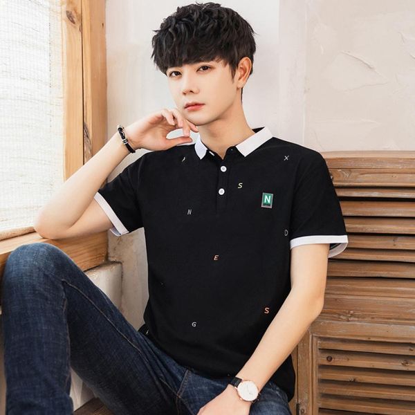 designers mens polo t shirt collared ropa black men clothing luxurys crop white dress cotton camisas de hombre fitness t-shirt us size men&#, White;black
designers mens polo t shirt collared ropa black men clothing luxurys crop white dress cotton camisas de hombre fitness t-shirt us size men&#, White;black