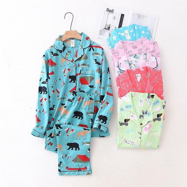 100% cotton pyjamas women pajamas sets autumn brushed winter warm cute cartoon sleepwear pijamas mujer pyjamas womens clothing, Black;red
100% cotton pyjamas women pajamas sets autumn brushed winter warm cute cartoon sleepwear pijamas mujer pyjamas womens clothing, Black;red