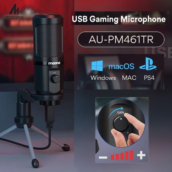 au-pm461tr usb deskmicrophone kit 192khz 24bit podcast condenser microphone live streaming gaming meeting zoom webinar
au-pm461tr usb deskmicrophone kit 192khz 24bit podcast condenser microphone live streaming gaming meeting zoom webinar