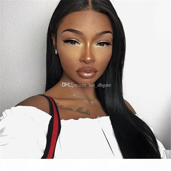 high ponytail full lace wigs silky straight virgin lace front wig malaysian full lace human hair wigs with baby hair, Black;brown
high ponytail full lace wigs silky straight virgin lace front wig malaysian full lace human hair wigs with baby hair, Black;brown