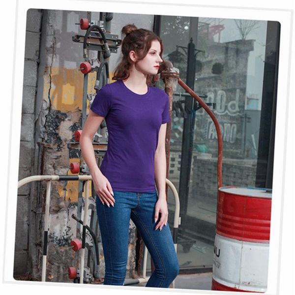 women's t-shirt 100% cotton t-shirts fashion female clothing basic clothes for lady summer sweatshirts casual slim fit, White
women's t-shirt 100% cotton t-shirts fashion female clothing basic clothes for lady summer sweatshirts casual slim fit, White