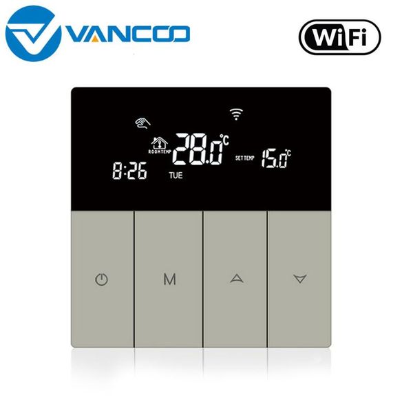 smart home control vancoo wifi thermostat 220v temperature controller 16a electric heating touch screen warm floor thermoregulator
smart home control vancoo wifi thermostat 220v temperature controller 16a electric heating touch screen warm floor thermoregulator
