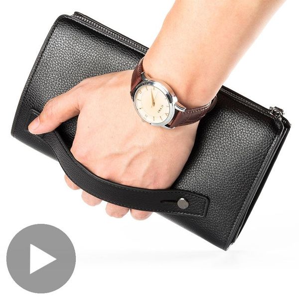briefcases phone money clutch bag zipper long big for men wallet male purse coin holder partmone walet vallet coughs penezenka
briefcases phone money clutch bag zipper long big for men wallet male purse coin holder partmone walet vallet coughs penezenka
