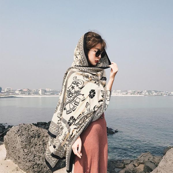 scarves animal elephant print scarf autumn winter voile cotton women neck head lady muffler headband foulards muslim hijab sjaal, Blue;gray
scarves animal elephant print scarf autumn winter voile cotton women neck head lady muffler headband foulards muslim hijab sjaal, Blue;gray