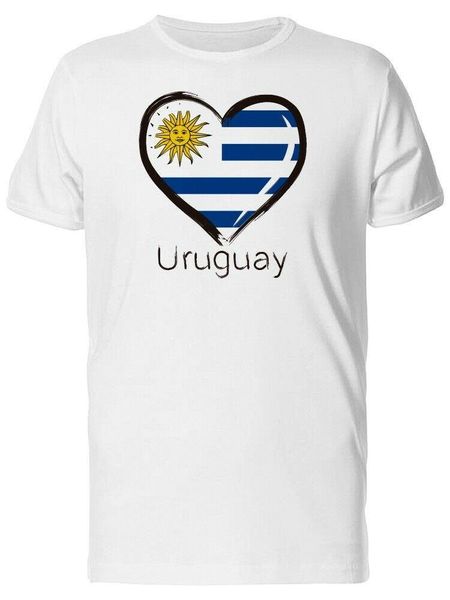 men's t-shirts uruguay flag heart men humor graphic novelty funny t-shirt, White;black
men's t-shirts uruguay flag heart men humor graphic novelty funny t-shirt, White;black