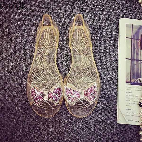 mature women's sandals 2021 transparent vamp bow decorated with rhinestones embellished all-match outdoor women's sandals, Black 
mature women's sandals 2021 transparent vamp bow decorated with rhinestones embellished all-match outdoor women's sandals, Black