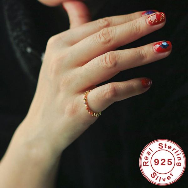 cluster rings aide fashion rainbow color ring geometric ins colorful zircon finger size 6/7/8 for women silver 925 jewelry gift anillos, Golden;silver
cluster rings aide fashion rainbow color ring geometric ins colorful zircon finger size 6/7/8 for women silver 925 jewelry gift anillos, Golden;silver