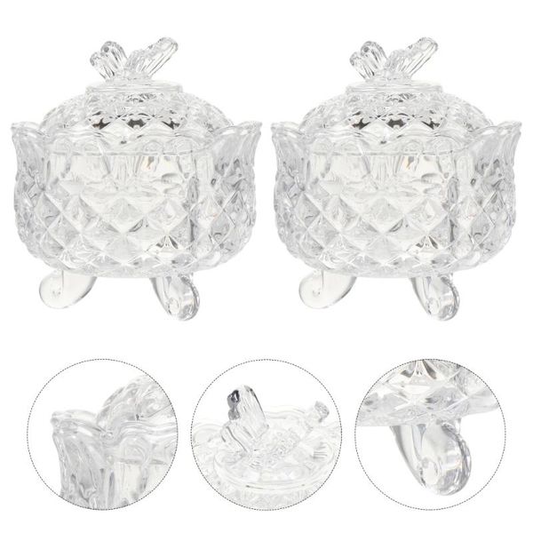 storage bottles & jars 2 pcs clear candy jar glass container canister with lid
storage bottles & jars 2 pcs clear candy jar glass container canister with lid