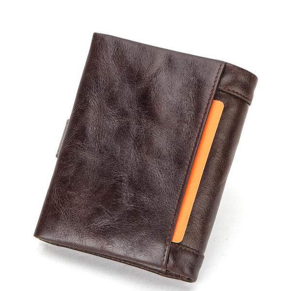 yourseason men 2021 casual genuine leather rfid mini wallet short tri-fold male cowhide wallet card holder hasp purse, Red;black
yourseason men 2021 casual genuine leather rfid mini wallet short tri-fold male cowhide wallet card holder hasp purse, Red;black