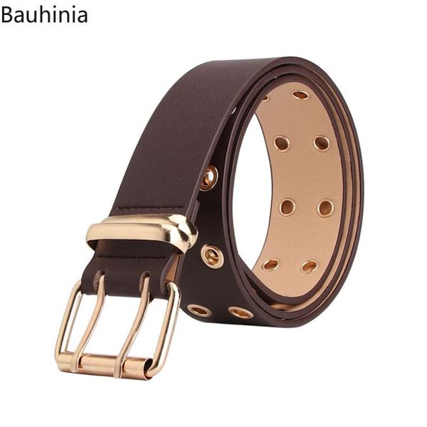 belts 105*3.8cm ladies double-row holes fashion simple personality belt gold decorative dress pin buckle 8 colors optional, Black;brown
belts 105*3.8cm ladies double-row holes fashion simple personality belt gold decorative dress pin buckle 8 colors optional, Black;brown