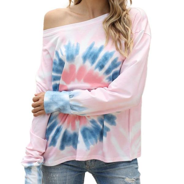 women's t-shirt summer casual print loose wind-dyed gradients breathable shoulder t-shir plus size alternative clothing, White
women's t-shirt summer casual print loose wind-dyed gradients breathable shoulder t-shir plus size alternative clothing, White