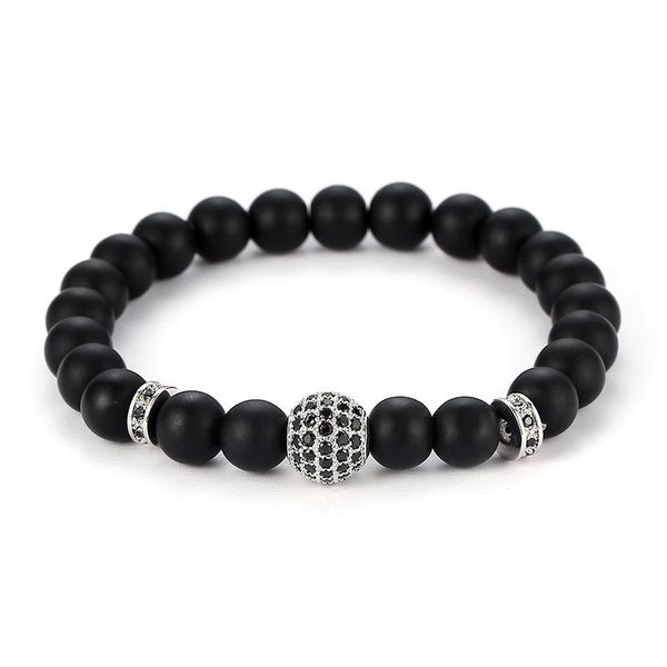beaded, strands 2021 trendy 8mm matte black stone beads bracelet pave cz 4 color ball tube bracelets for women&men charm handmade jewelry
beaded, strands 2021 trendy 8mm matte black stone beads bracelet pave cz 4 color ball tube bracelets for women&men charm handmade jewelry
