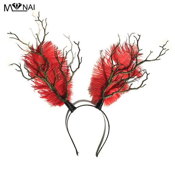 party masks gothic horn feather hairband cos pograph headwear christmas decorations show props headpiece gifts accessories
party masks gothic horn feather hairband cos pograph headwear christmas decorations show props headpiece gifts accessories