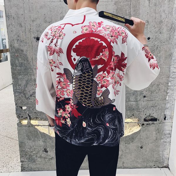 summer chinese style harajuku casual kimono cardigan streetwear men's printed open spot jacket 5xl clothes jtbw, Black;brown
summer chinese style harajuku casual kimono cardigan streetwear men's printed open spot jacket 5xl clothes jtbw, Black;brown