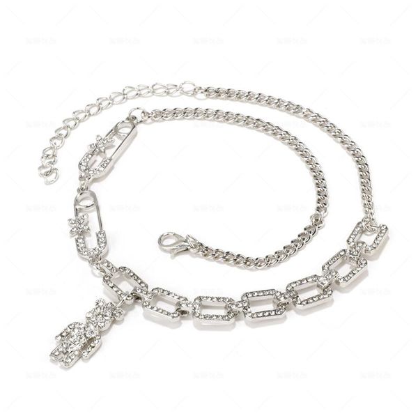 pendant necklaces european and american ins hip hop sweater chain rhinestone bear multi- minority design clavicle necklace female, Silver
pendant necklaces european and american ins hip hop sweater chain rhinestone bear multi- minority design clavicle necklace female, Silver