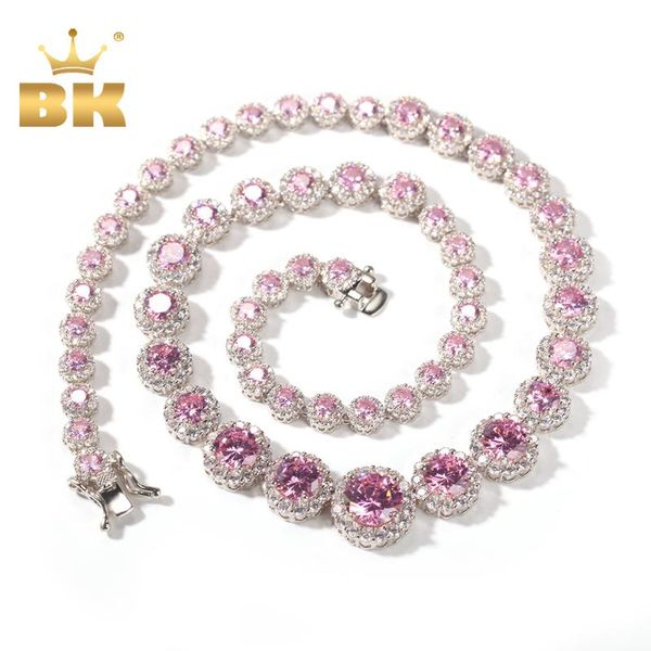 chains the bling king round cz link necklaces cubic zirconia luxury jewelry fashion hiphop rapper choker charm, Silver
chains the bling king round cz link necklaces cubic zirconia luxury jewelry fashion hiphop rapper choker charm, Silver