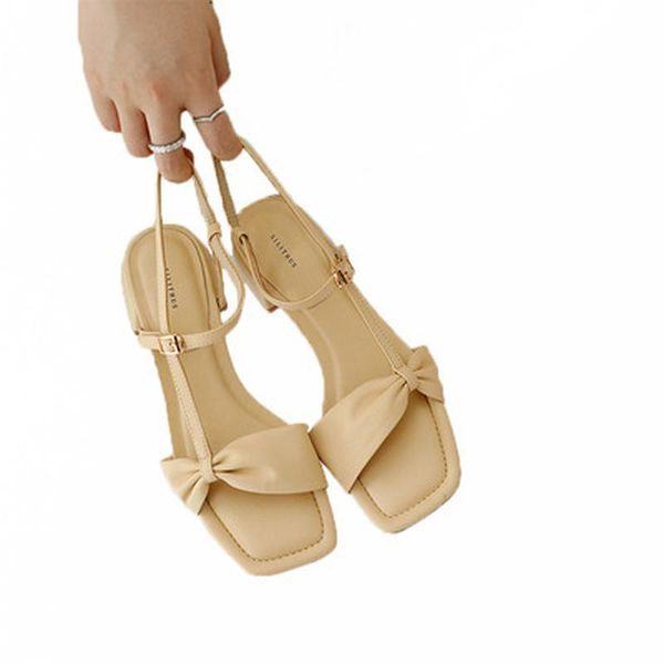 sandals style summer solid color women's shoes with square head open toe net red women thick heel, Black
sandals style summer solid color women's shoes with square head open toe net red women thick heel, Black