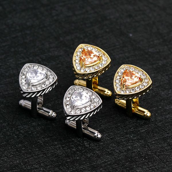 multiple luxury zircon crystal cufflinks for men's women shirt lawyer's cuff links arm button wedding decorations groomsmen gift, Silver
multiple luxury zircon crystal cufflinks for men's women shirt lawyer's cuff links arm button wedding decorations groomsmen gift, Silver