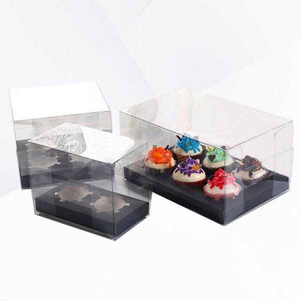 gift wrap 3pcs muffin cup containers with insert transparent cupcake box bakery packaging case for home dessert shop (black)
gift wrap 3pcs muffin cup containers with insert transparent cupcake box bakery packaging case for home dessert shop (black)