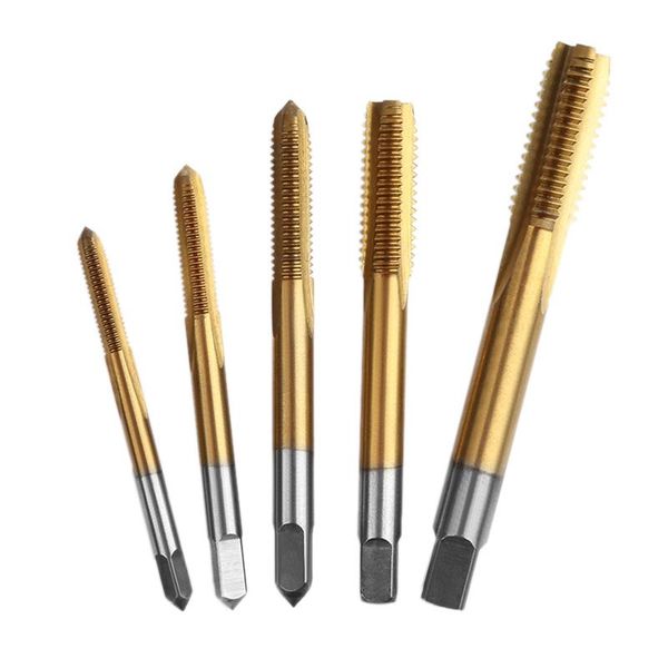 professional drill bits universal 3mm-8mm hss titanium hand tap tapping screw thread metric plugs taps set m3 -m8 straight flute
professional drill bits universal 3mm-8mm hss titanium hand tap tapping screw thread metric plugs taps set m3 -m8 straight flute