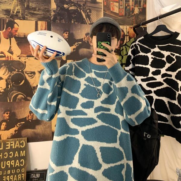 men's sweaters knitted christmas jumper for men or women ugly novelty sweater gift korean streetwear oversize pullover knitwear, White;black
men's sweaters knitted christmas jumper for men or women ugly novelty sweater gift korean streetwear oversize pullover knitwear, White;black