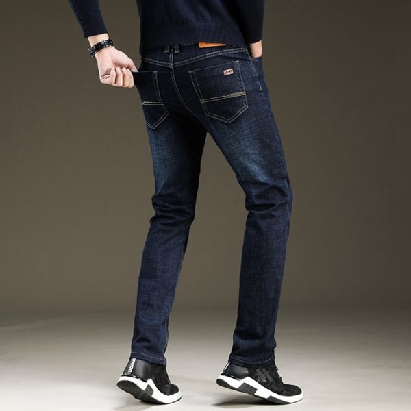 2021 new men's slim elastic fashion business classic style ny denim trousers male 4q48, Blue
2021 new men's slim elastic fashion business classic style ny denim trousers male 4q48, Blue