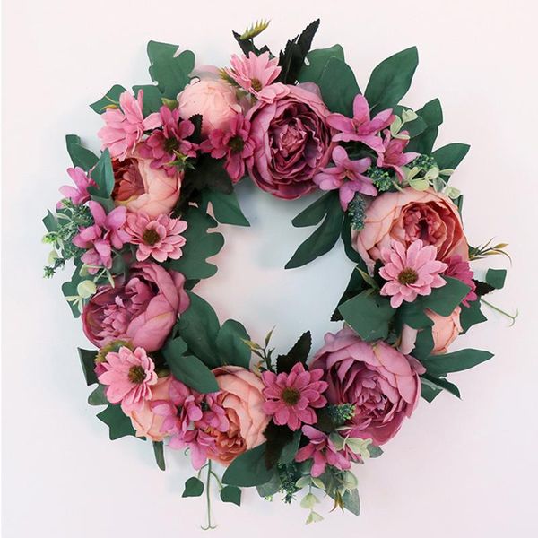 decorative flowers & wreaths peony wreath flower garland rattan wedding christmas decoration for home farmhouse decor
decorative flowers & wreaths peony wreath flower garland rattan wedding christmas decoration for home farmhouse decor