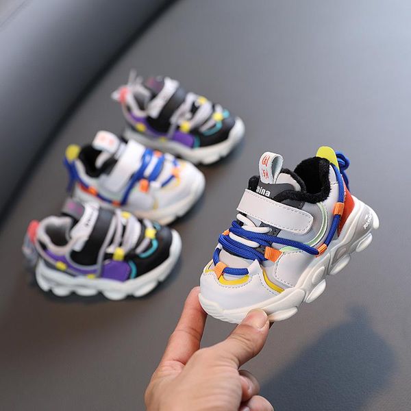 first walkers winter children's leisure velvet sports shoes toddler soft-soled running
first walkers winter children's leisure velvet sports shoes toddler soft-soled running