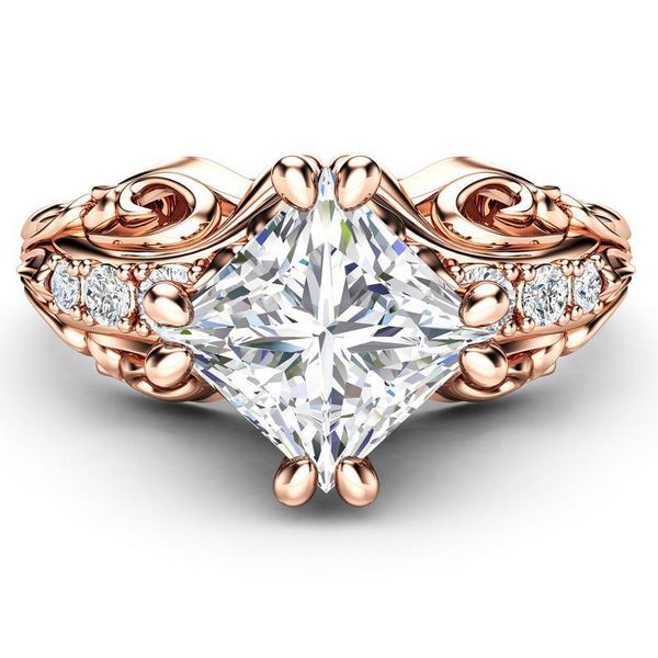 cluster rings classic hollow carved rose gold prong set zircon ring fashion, Golden;silver
cluster rings classic hollow carved rose gold prong set zircon ring fashion, Golden;silver