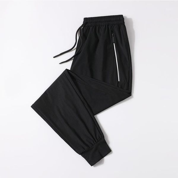 summer thin casual pants men's loose and breathable large spring ice sports, Black
summer thin casual pants men's loose and breathable large spring ice sports, Black