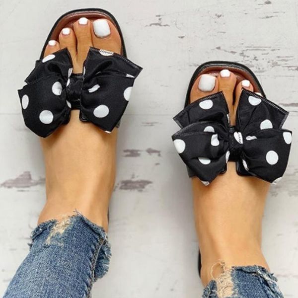 slippers women summer casual slides comfortable flax fashion polka dot bow flip flops platform sandals ladies indoor shoes d30, Black
slippers women summer casual slides comfortable flax fashion polka dot bow flip flops platform sandals ladies indoor shoes d30, Black